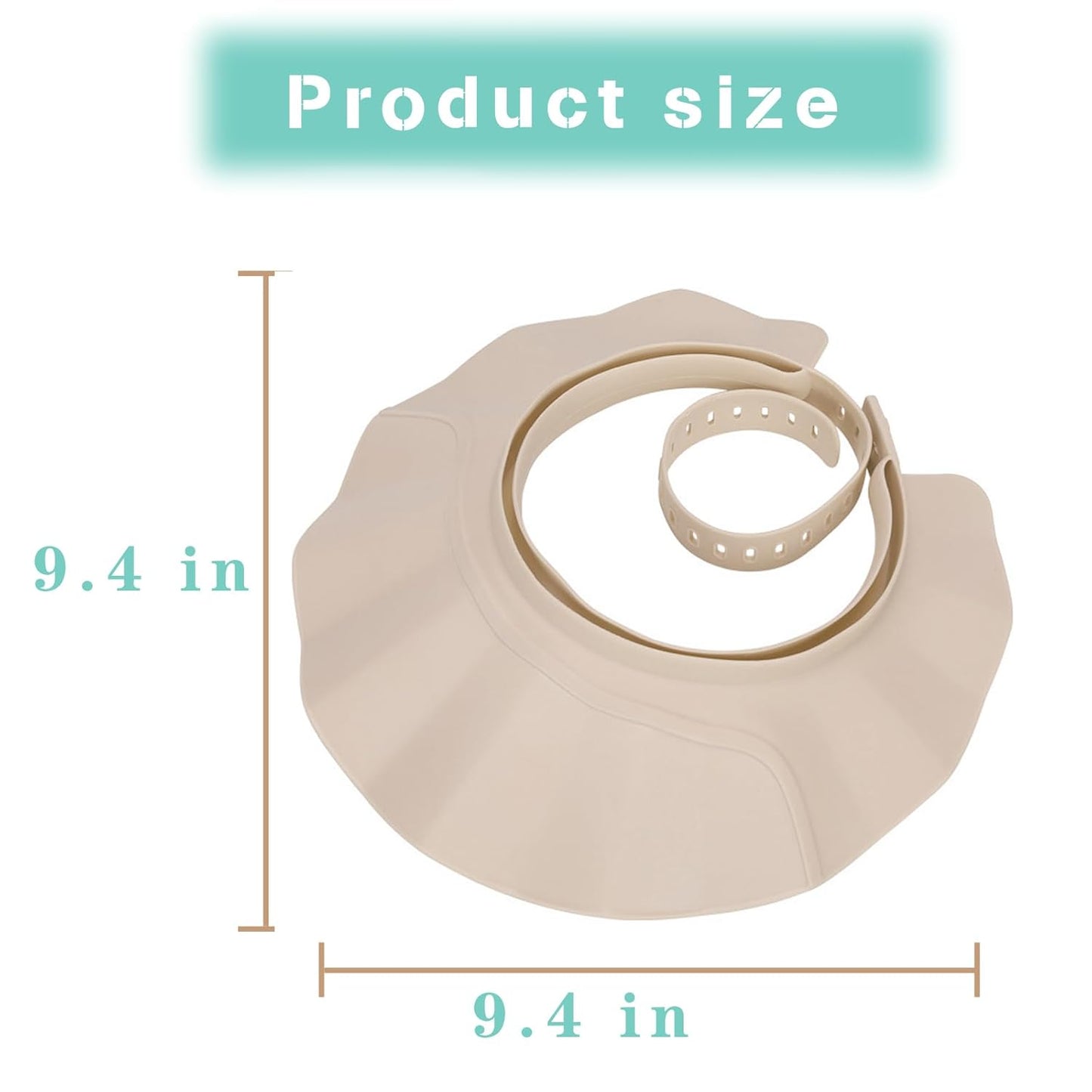 Baby Shower Cap Hat Soft Adjustable Visor