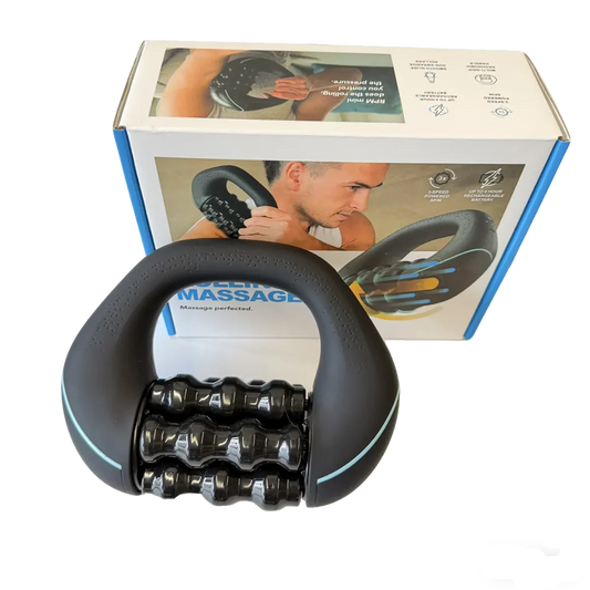 Powered Rolling Fascia Massager with Vibration Device
