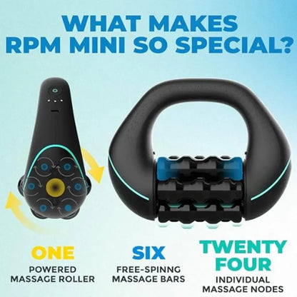 Powered Rolling Fascia Massager with Vibration Device