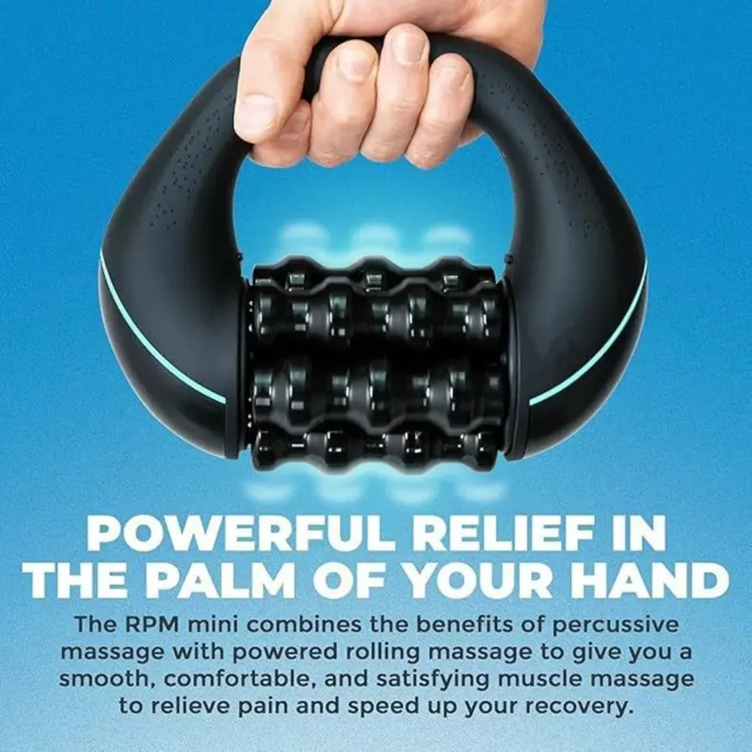 Powered Rolling Fascia Massager with Vibration Device