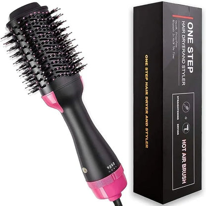 3-in-1 Hair Straightener Curler Dryer Brush