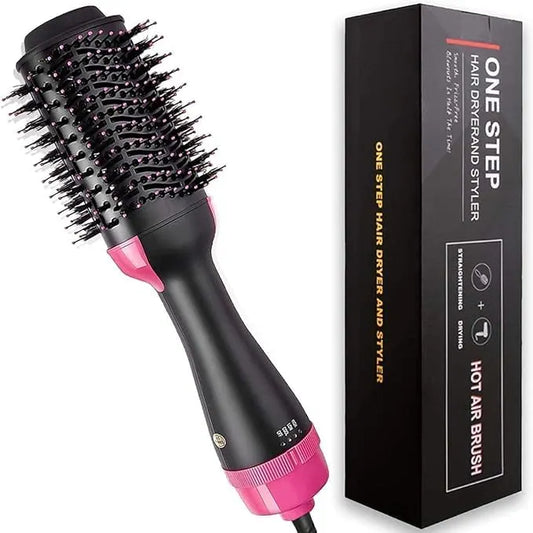 3-in-1 Hair Straightener Curler Dryer Brush