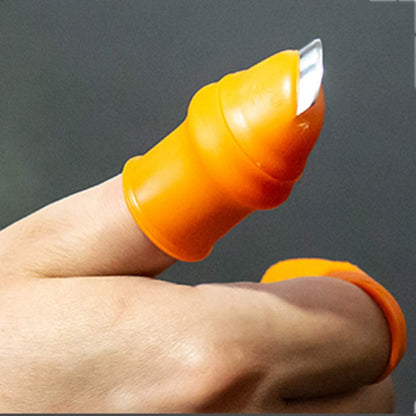Silicone Thumb Knife Set for Harvesting