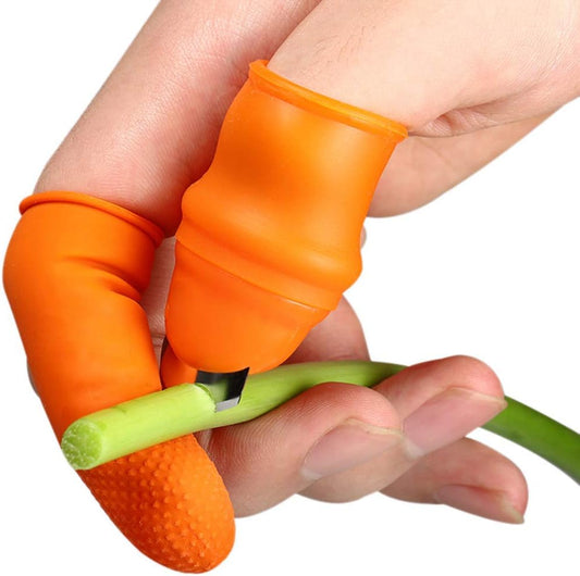 Silicone Thumb Knife Set for Harvesting