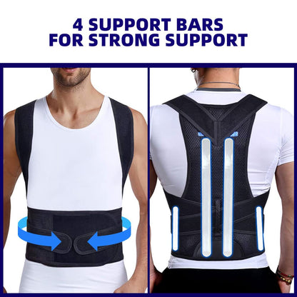 Posture Corrector Back Support Belt Pain Relief