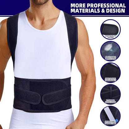 Posture Corrector Back Support Belt Pain Relief