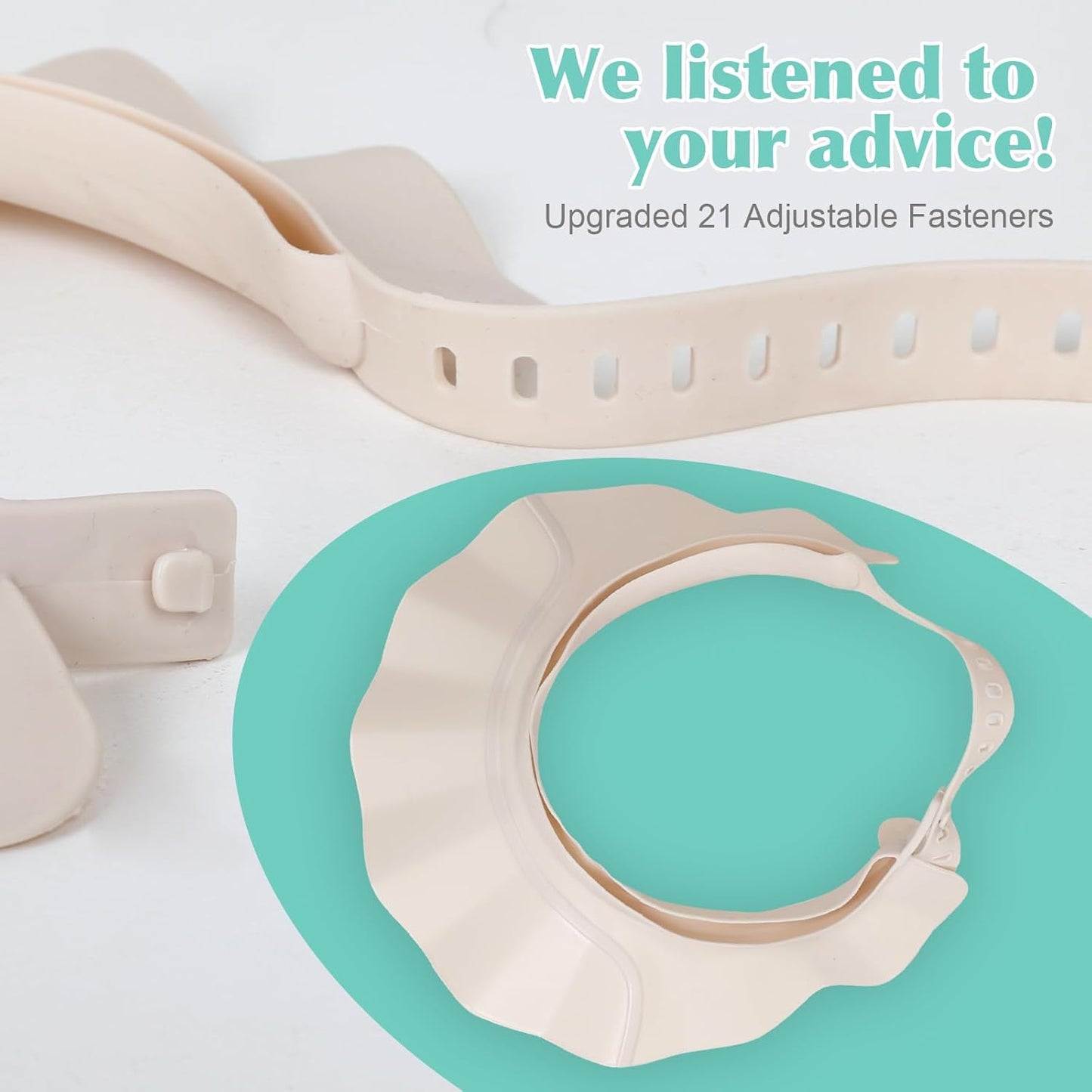 Baby Shower Cap Hat Soft Adjustable Visor