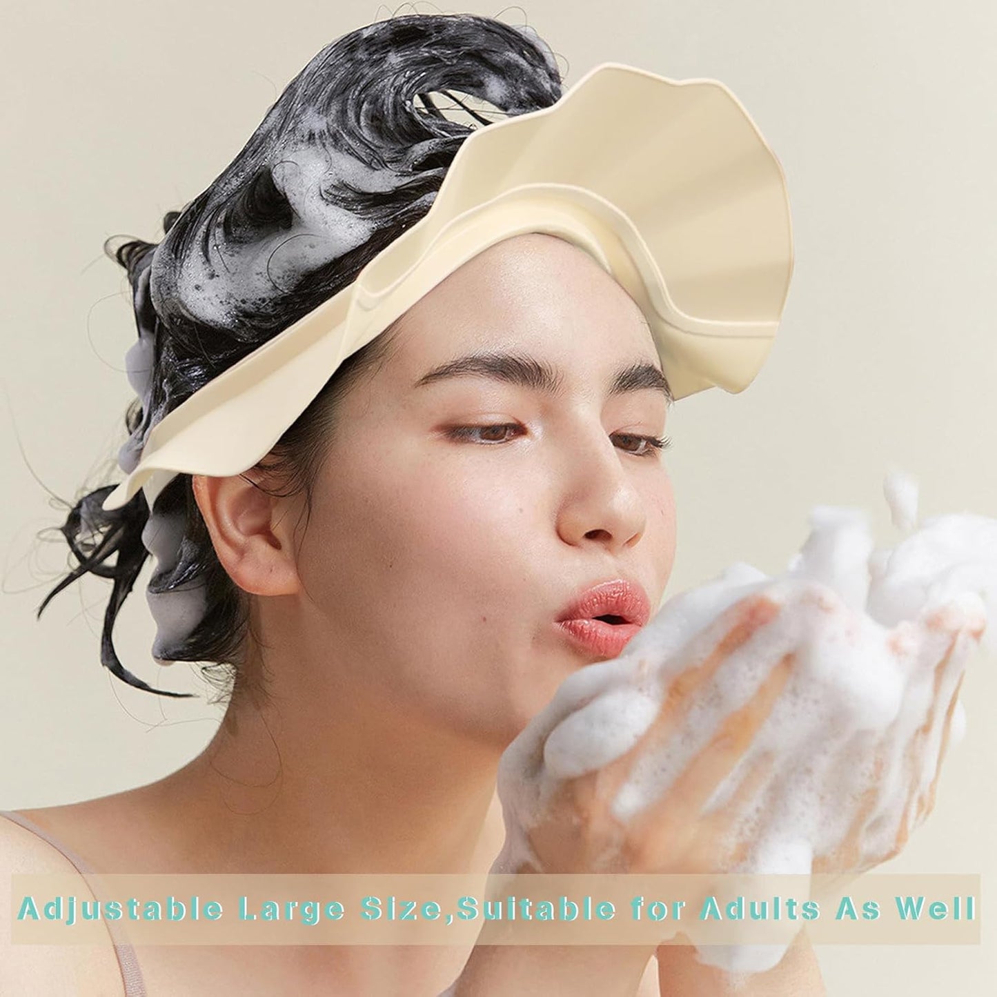 Baby Shower Cap Hat Soft Adjustable Visor