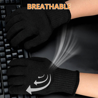 Cut Resistant Kitchen Gloves PU Coated Safety