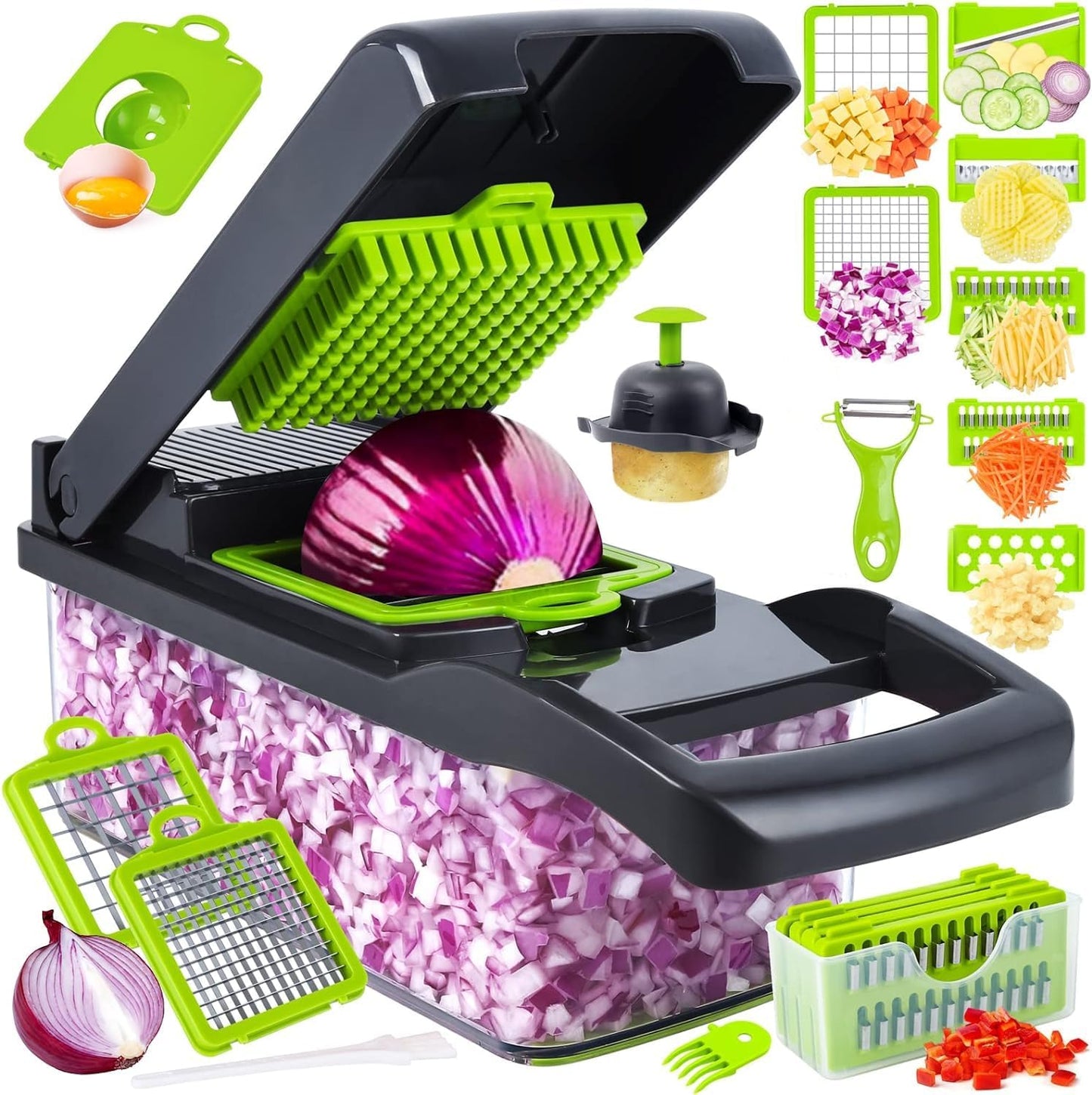 14-in-1 Multifunctional Vegetable Chopper Pro