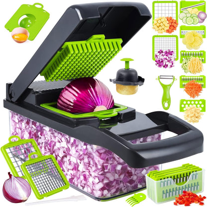 14-in-1 Multifunctional Vegetable Chopper Pro