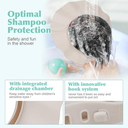 Baby Shower Cap Hat Soft Adjustable Visor