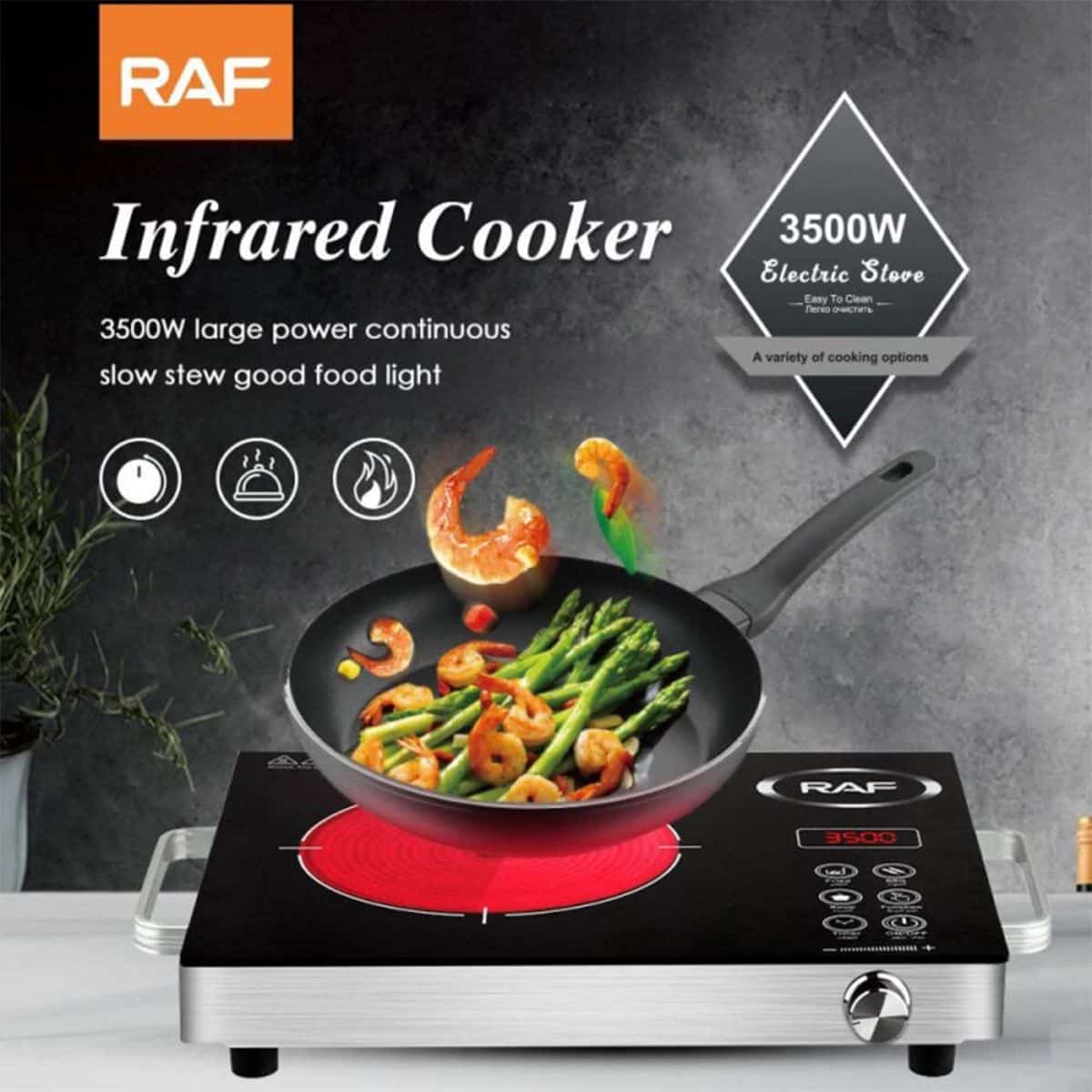 RAF Infrared Cooker 3500W Hot Plate R8019